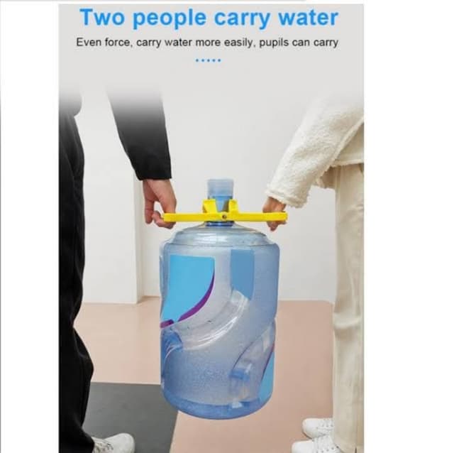 Water carrier handle