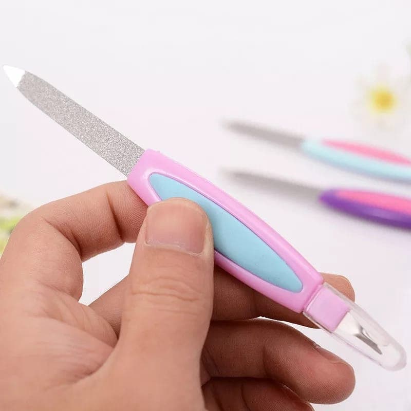 Multifunction Nail Files Stainless Steel Scrub For Dead Skin Removal Shovel