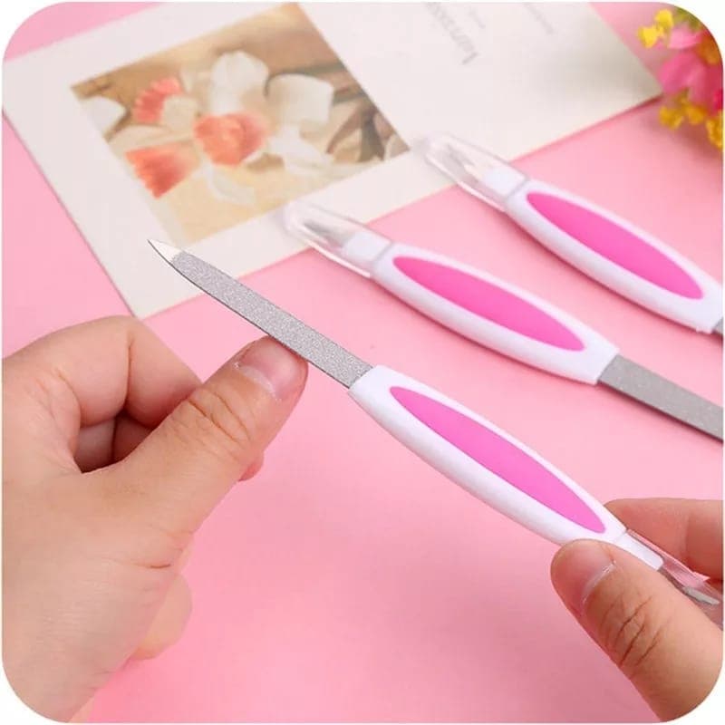 Multifunction Nail Files Stainless Steel Scrub For Dead Skin Removal Shovel
