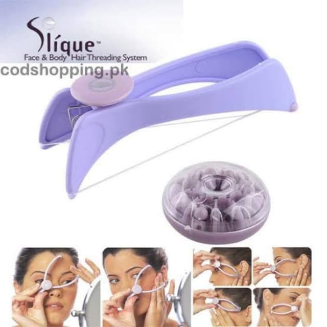 *Slique hair remover*
