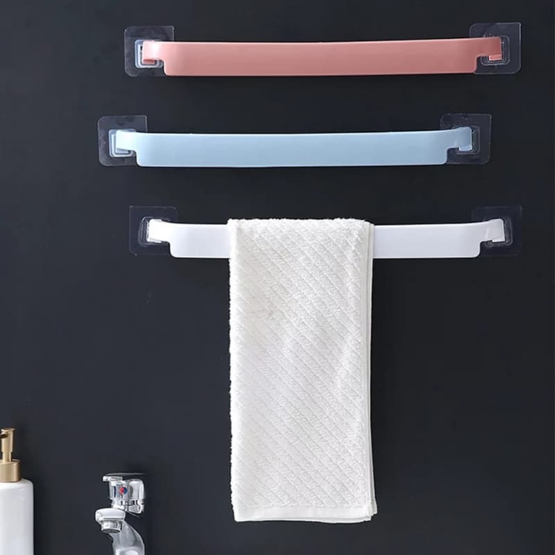 Bathroom Accessories Towel Holder Hook Towel Rail Bar Rack Bar Shelf Tissue