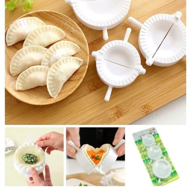 3Pcs/Set DIY Dumpling Maker Press Dough -