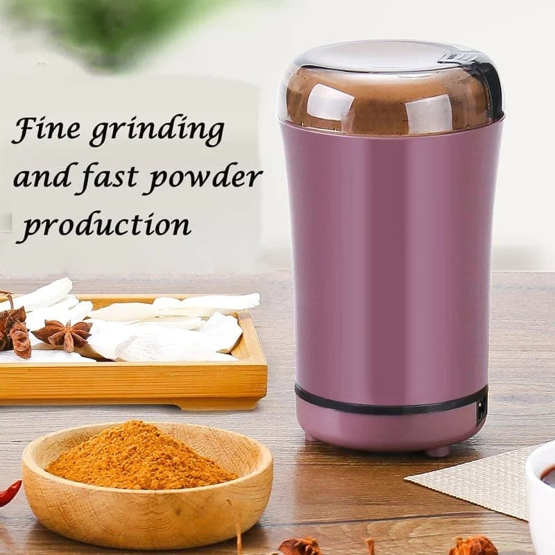 Electric Mini Coffee Grinder Spices Nuts Coffee Bean Grinder Medicinal Mate