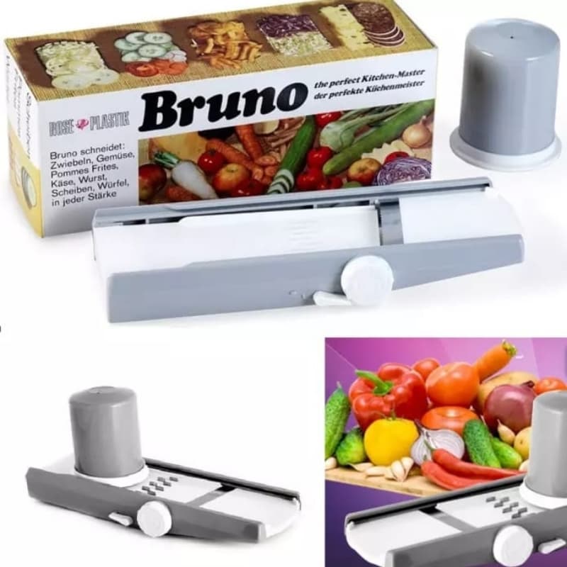 Universal Fruit and Vegetable Slicer – Rose Plastic Bruno