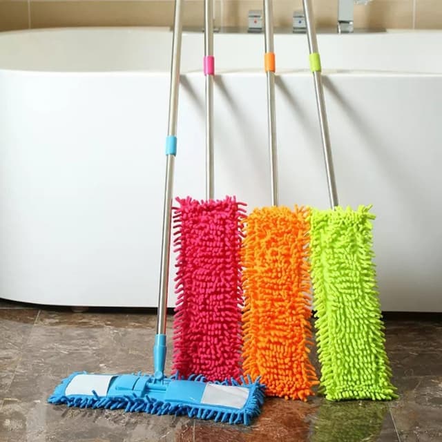 Microfiber Mop+Broom in (Steel Rod Made in china)