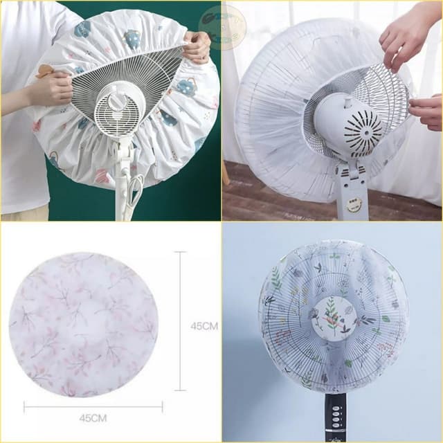 Waterproof & dust proof Fan cover random color and design 
*China imported*