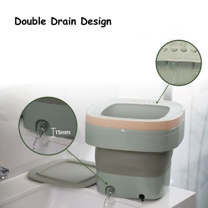 Folding Washing Machine Portable Small Household Sterilization Wash Underwe