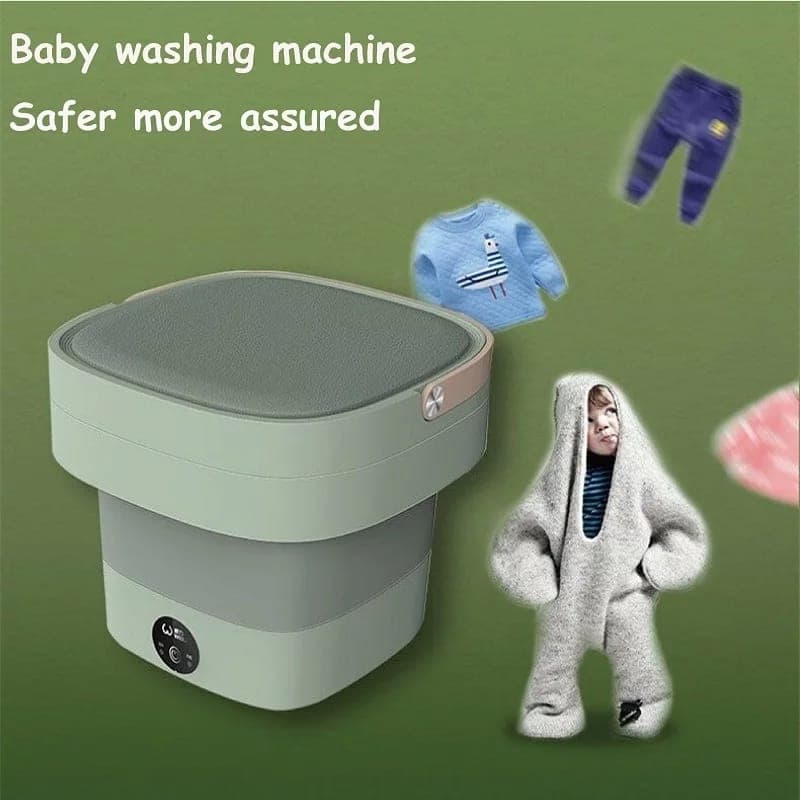 Folding Washing Machine Portable Small Household Sterilization Wash Underwe