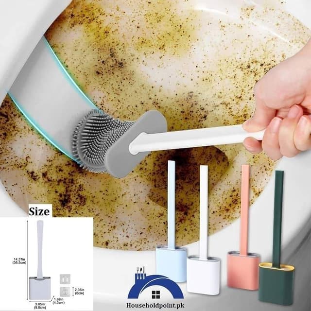 Silicon Toilet brush (deep cleaning)