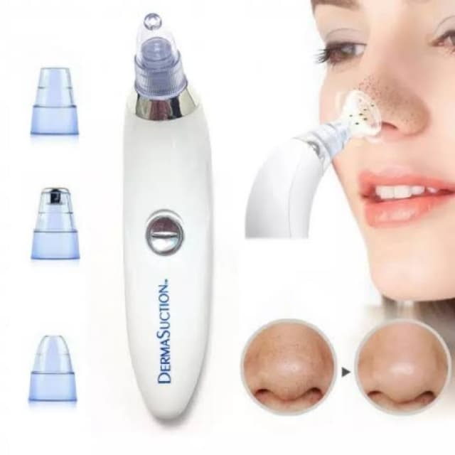 Derma suction  black heads removing machine 
*cell operating*