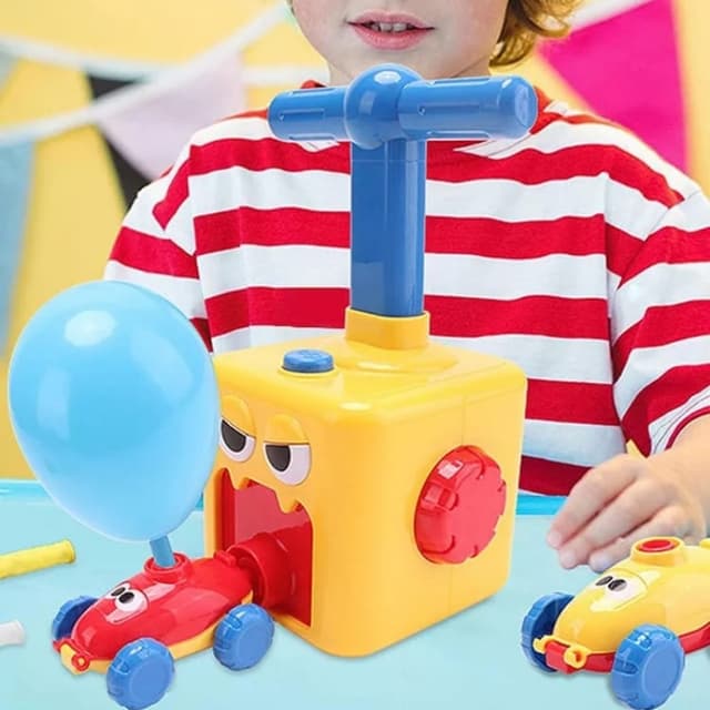 *Power Balloon Car Toy